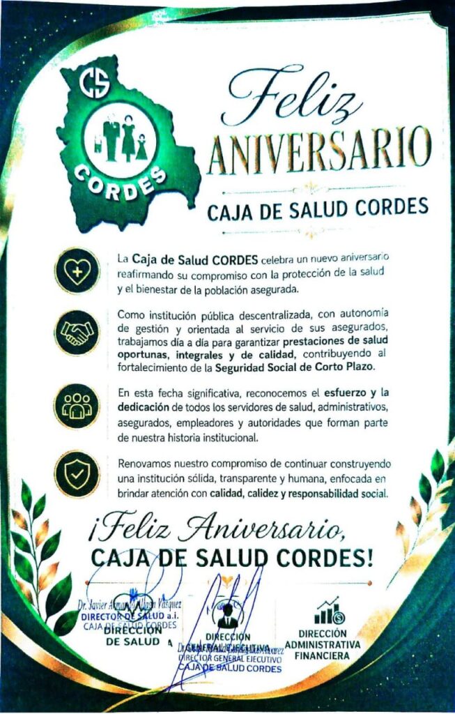 aniversario cordes